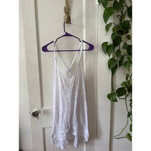 OP girls large size 11-13 white lace tank top